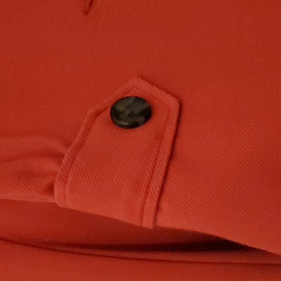 CAbi Red Button Front Blazer Jacket Style NWOT - Picture 4 of 6